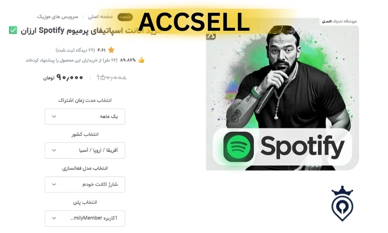 بهترین سایت خرید اسپاتیفای