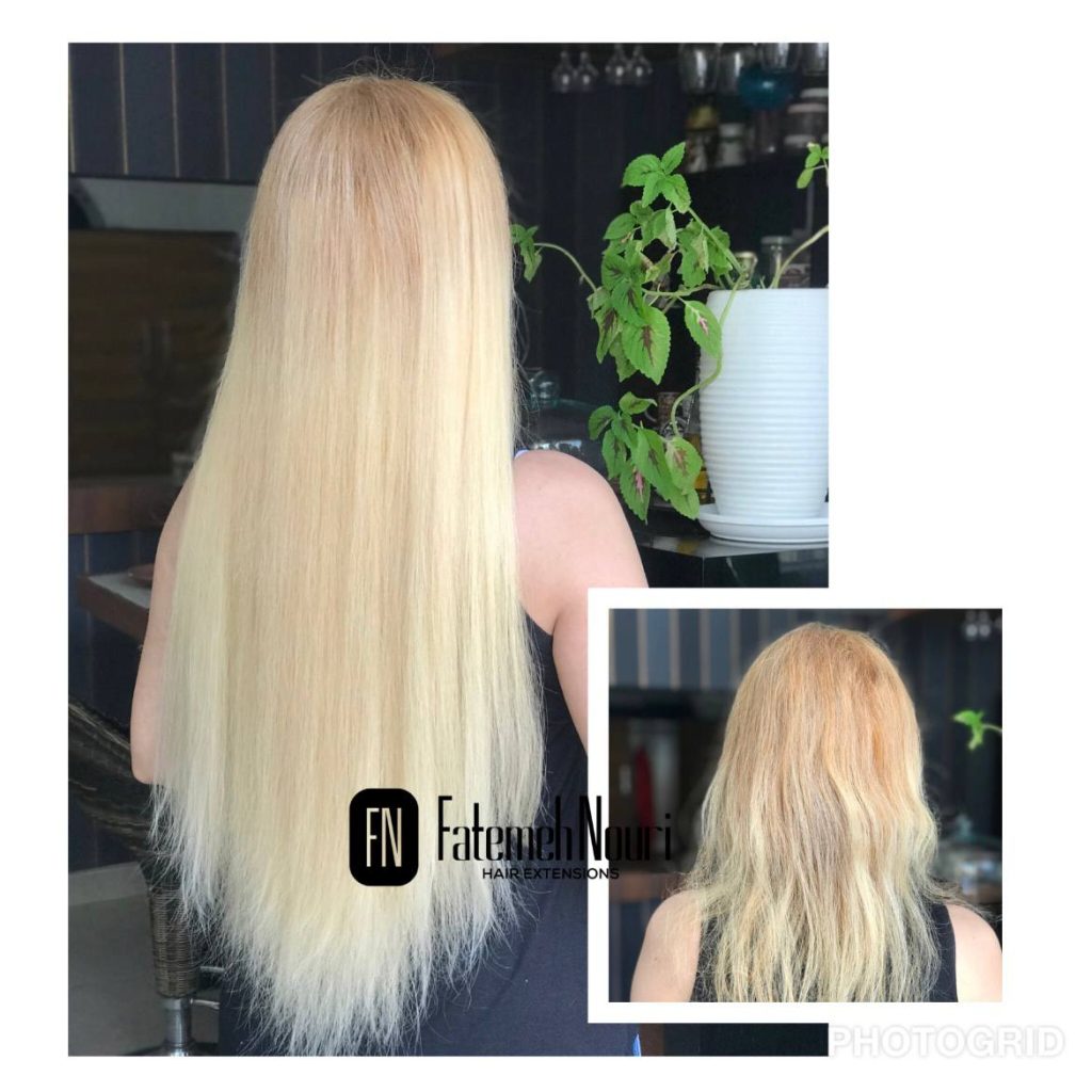 اکستنشن مو در غرب تهران