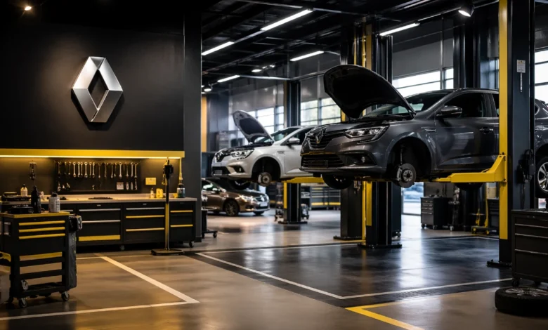 تعمیرگاه رنو در تهران