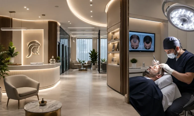 کلینیک کاشت مو در پاسداران